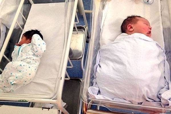 6 kiloluk bebek ülkede gündem oldu