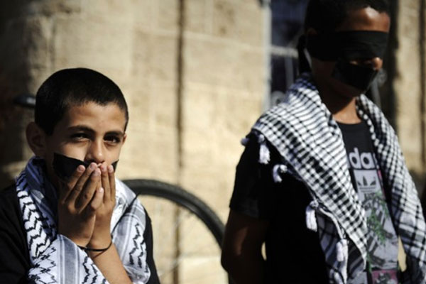 Filistinli mahkum çocuklar için harekete geçildi