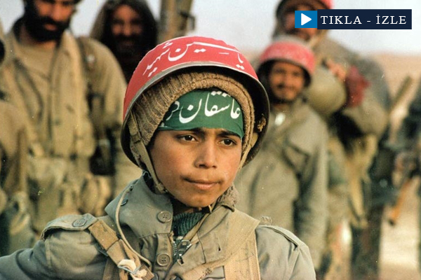 İran çocukları cepheye sürüyor