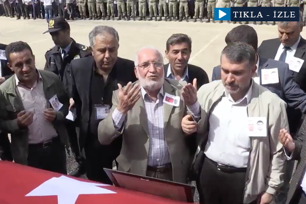 Şehit babasından oğluna duygulandıran veda