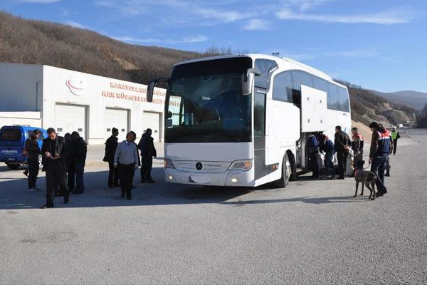 PKK’lı otobüste yakalandı