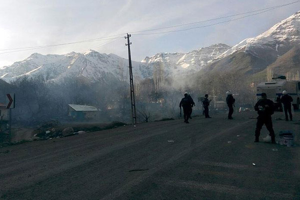 Irak sınırındaki Çığlı köyünde sokağa çıkma yasağı