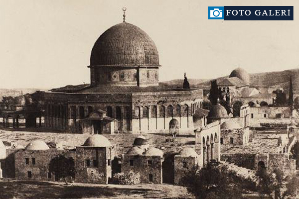 Mescid-i Aksa'dan hiç görülmemiş kareler