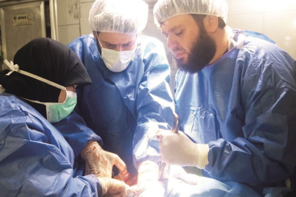 Halep’te 40 doktor kaldı