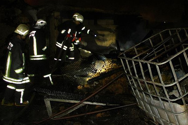 Çıkan yangında baba ve 6 oğlu can verdi