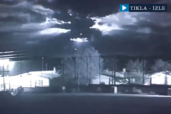 Şanlıurfa'ya göktaşı böyle düştü