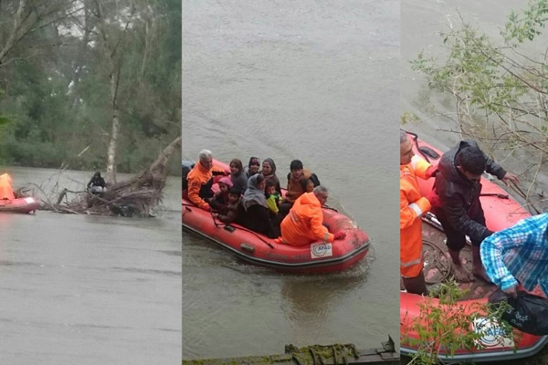 Meriç Nehri’nde 45 göçmen kurtarıldı