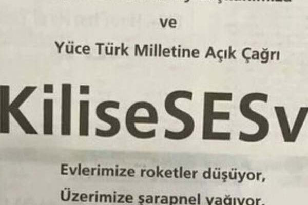 Kilis, isyanını gazeteye bastı