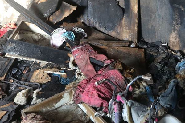 Gazze’de yangın: 3 çocuk hayatını kaybetti