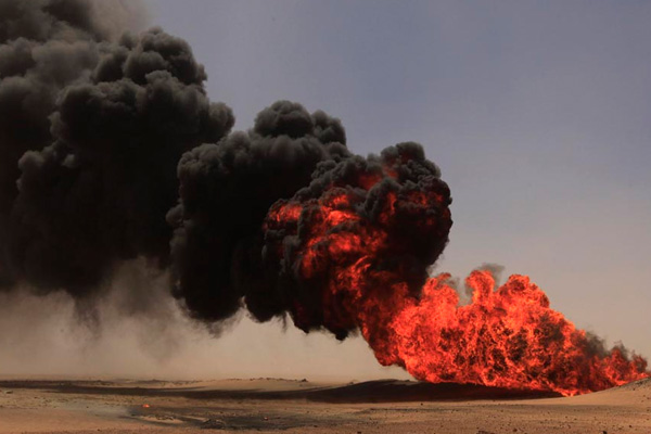 Saldırılar Irak'ın trilyonlarını çaldı