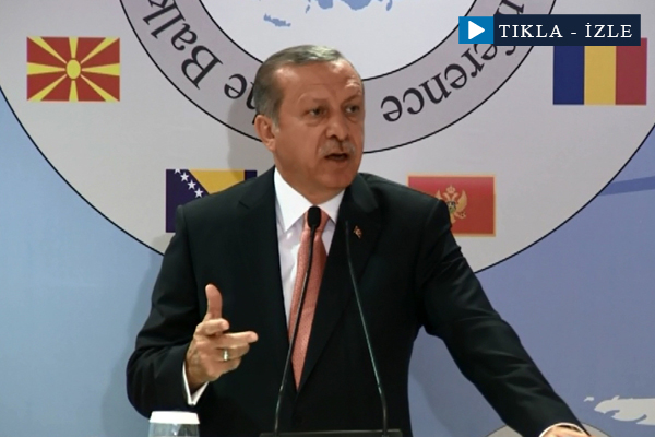 Erdoğan IŞİD'le ilgili suçlamalara sert yanıt verdi