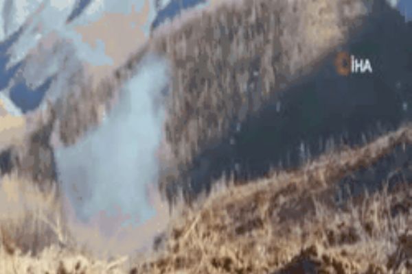 Köy yoluna tuzaklanmış 60 kilogram patlayıcı ele geçirildi