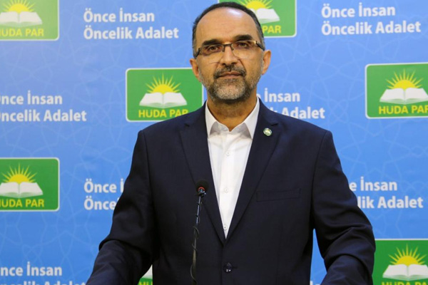 HÜDA PAR Genel Başkanı Sağlam'dan 'evde kal' çağrısına destek
