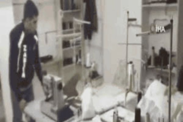 Kaçak maske üreten iş yeri mühürlendi