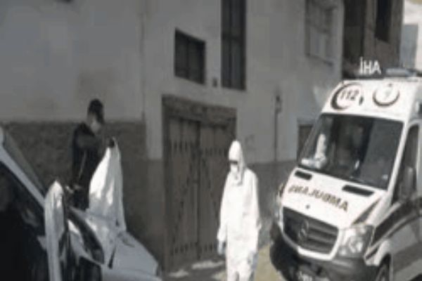 Hastaneden izinsiz ayrılan korona şüphelisi evinden alındı