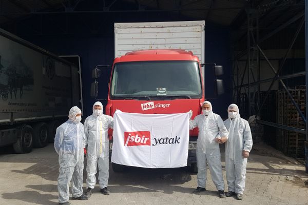 İşbir Yatak'tan sağlık personellerine yatak ve uyku ürünleri desteği