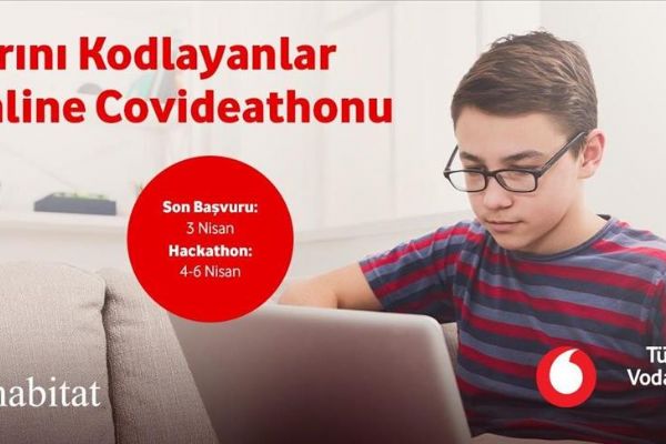 Türkiye Vodafone Vakfı ve Habitat Derneği, salgınla mücadelede genç fikirlere başvuracak