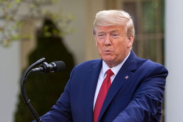 Trump’tan koronavirüs açıklaması: 70 bin ulusal muhafız harekete geçirildi