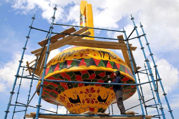 Kapadokya'daki dev testi restore ediliyor