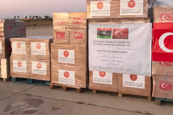 Türkiye'den Libya'ya tıbbi yardım