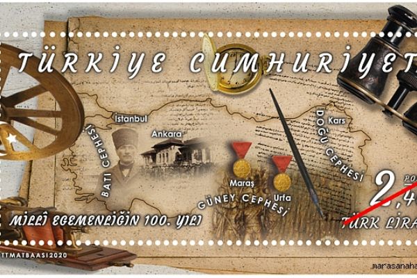 'Milli Mücadele'nin 100. Yılı Şanlıurfa'  zarfı