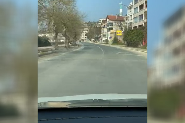 Yalova'nın Esenköy ilçesi sessizliğe büründü