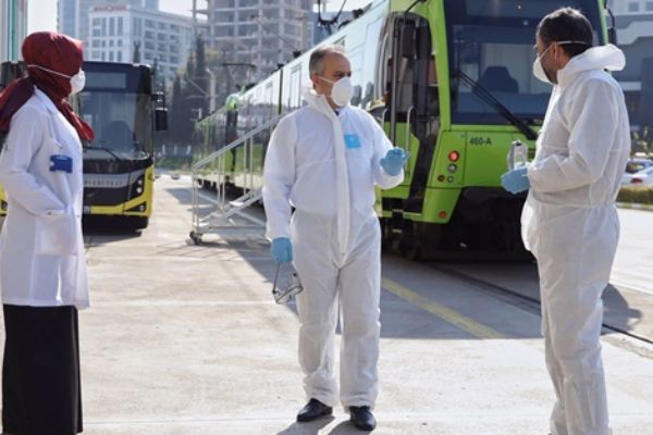 Ulaşımda hijyen seferberliği