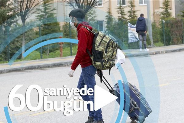 60 saniyede bugün (15 Nisan 2020)