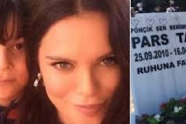 Ebru Şallı'dan oğluna duygulu veda