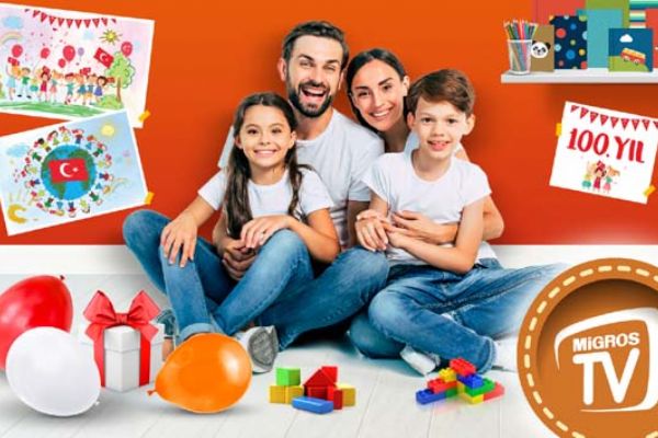 MigrosTV 23 Nisan'ı eve taşıyor