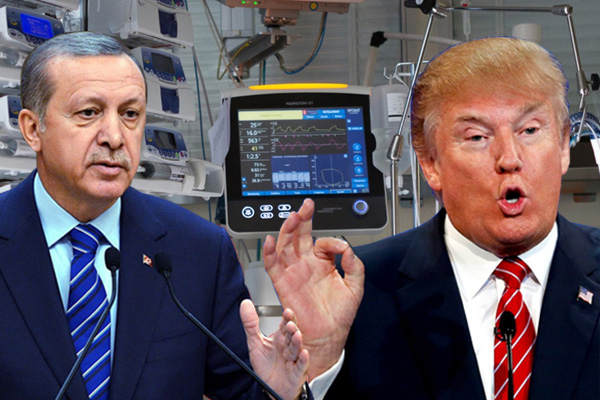 Trump istedi, Erdoğan onay verdi: Türkiye'den ABD'ye “ventilatör” desteği
