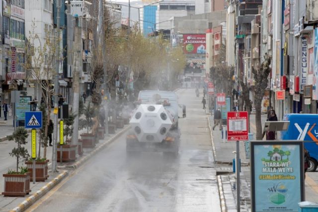 İpekyolu Belediyesinden korona virüsle mücadelede yeni yöntem