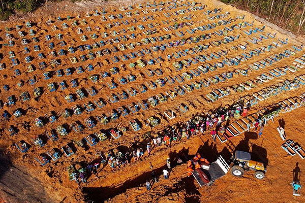 Brezilya'da görüntüler korku filmi gibi!