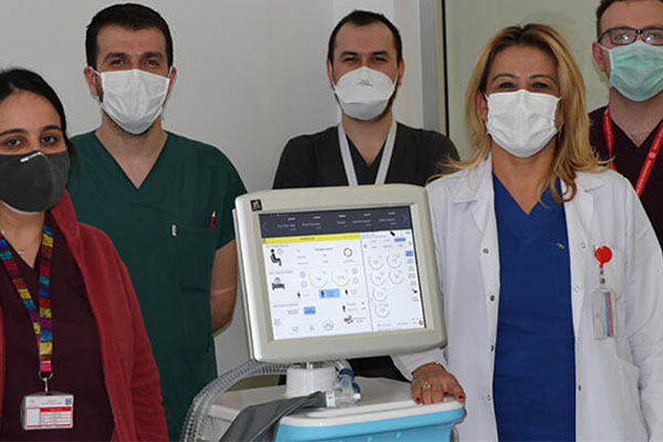 Yerli yoğun bakım solunum cihazı, hekimlerden tam not aldı
