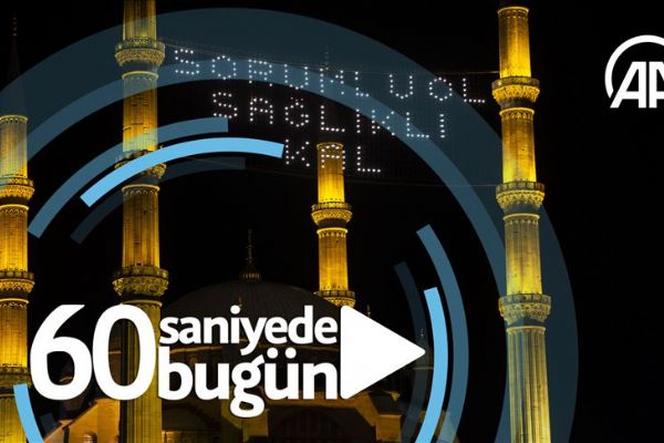 60 saniyede bugün (24 Nisan 2020)