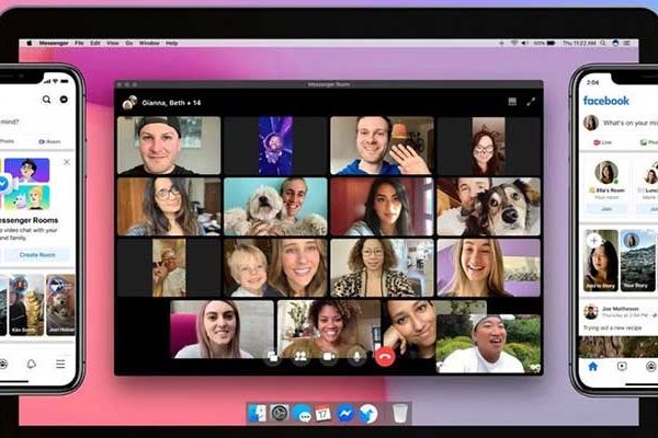 Facebook'tan  yeni grup görüntülü sohbet özelliği