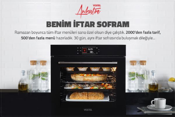 Vestel Ankastre'den 'Ne pişereceğim?'e çözüm