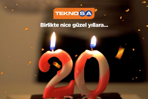 Teknosa'dan 20'nci yıl dileği