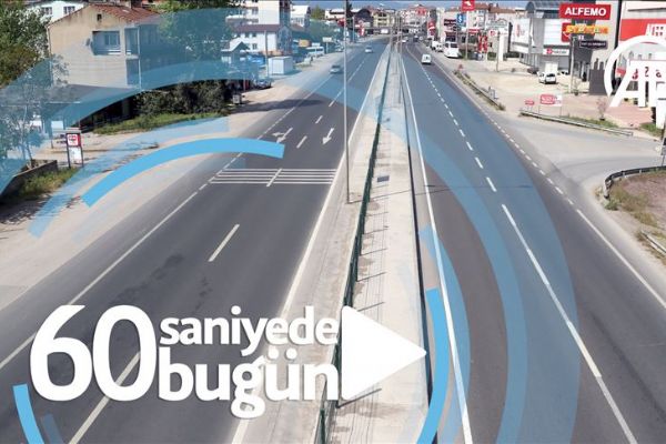 60 saniyede bugün (01 Mayıs 2020)