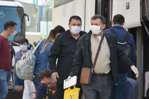 Karantina sürecini tamamlayan vatandaşlar Türkiye'ye minnettar