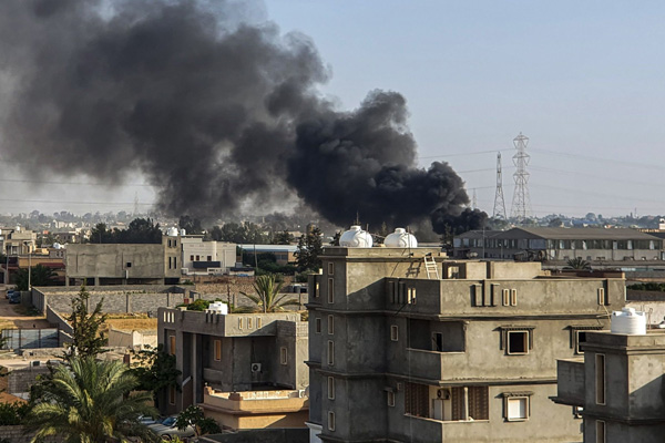 Libya ordusu, Hafter milislerine giden 7 tankeri vurdu