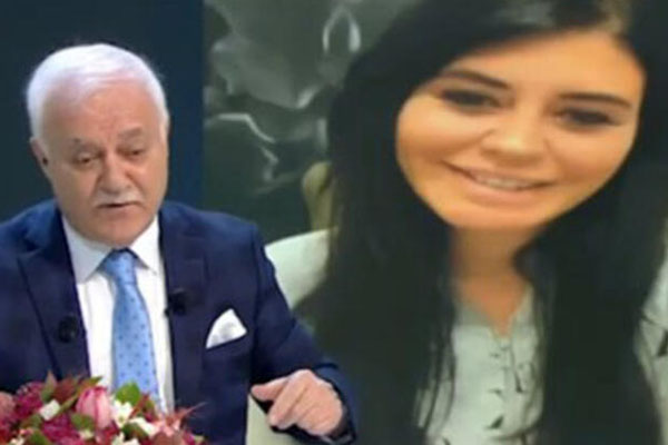 Ünlü şarkıcı Ebru Polat, Nihat Hatipoğlu'na ne sordu?