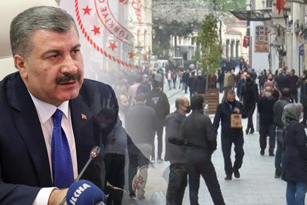 Bakan Koca'dan İstiklal Caddesi'ndeki görüntüye tepki