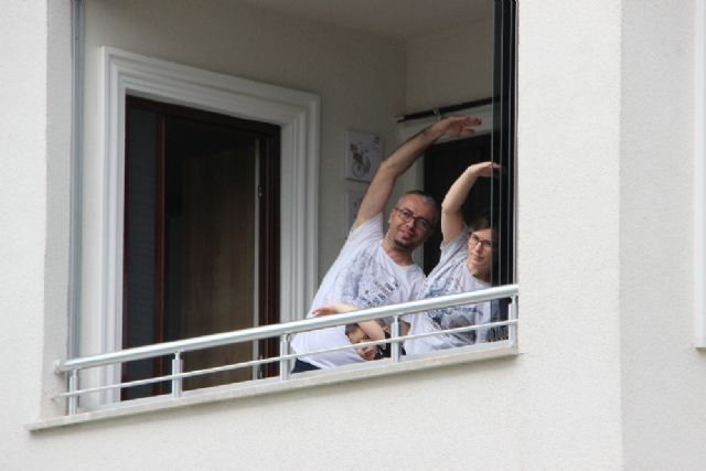 Düzce'de evde kal, hareketsiz kalma etkinliği düzenlendi