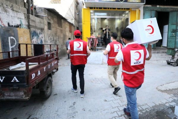 Gazze'deki 6500 aileye Türk Kızılay'dan Ramazan yardımı