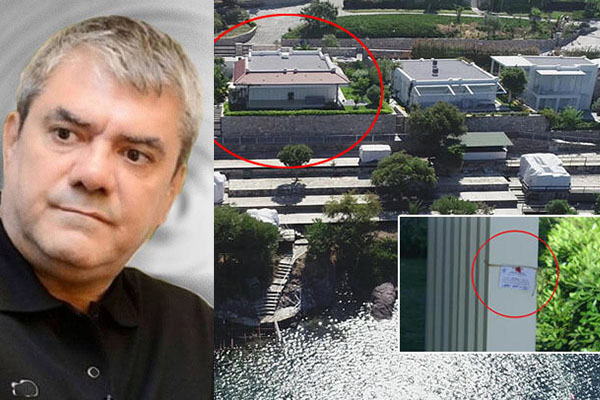 Yılmaz Özdil'in, kaçak villasına mühür