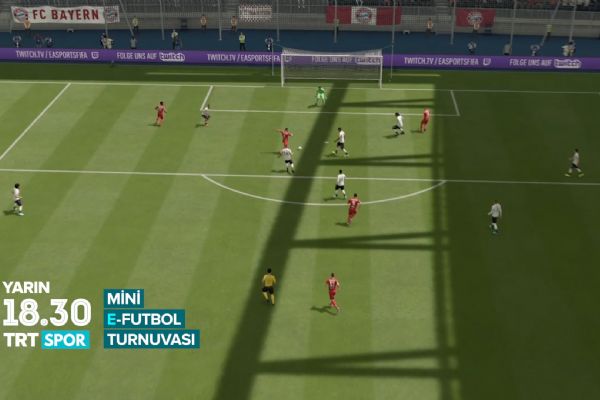 E-futbol heyecanı TRT Spor'da devam ediyor