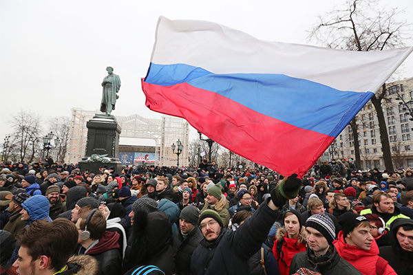 Levada Center'ın yöneticisi Gudkov: Rusya önümüzdeki ay kitlesel gösterilere gebe