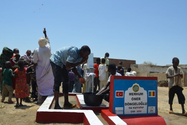 Ömer Döngeloğlu adına Çad’da su kuyusu açıldı