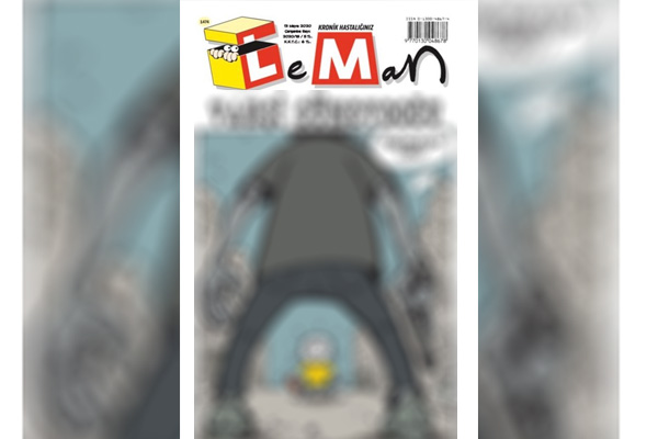 AK Parti'den Leman'ın ''polis'' karikatürüne sert tepki